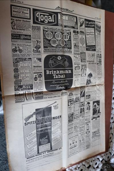 Zeitung -  Der SA-Mann  20. März 1937
